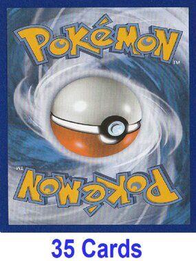 Lot Of 35 Pokemon Cards From Various Years & Series